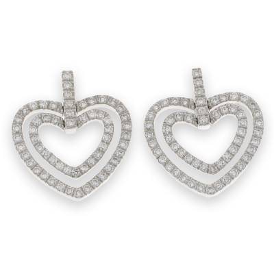 Orecchini Domar Gioielli Donna ORECCHINI ARGENTO 925 in Argento Cubic Zirconia EZB061091 - EZB061091